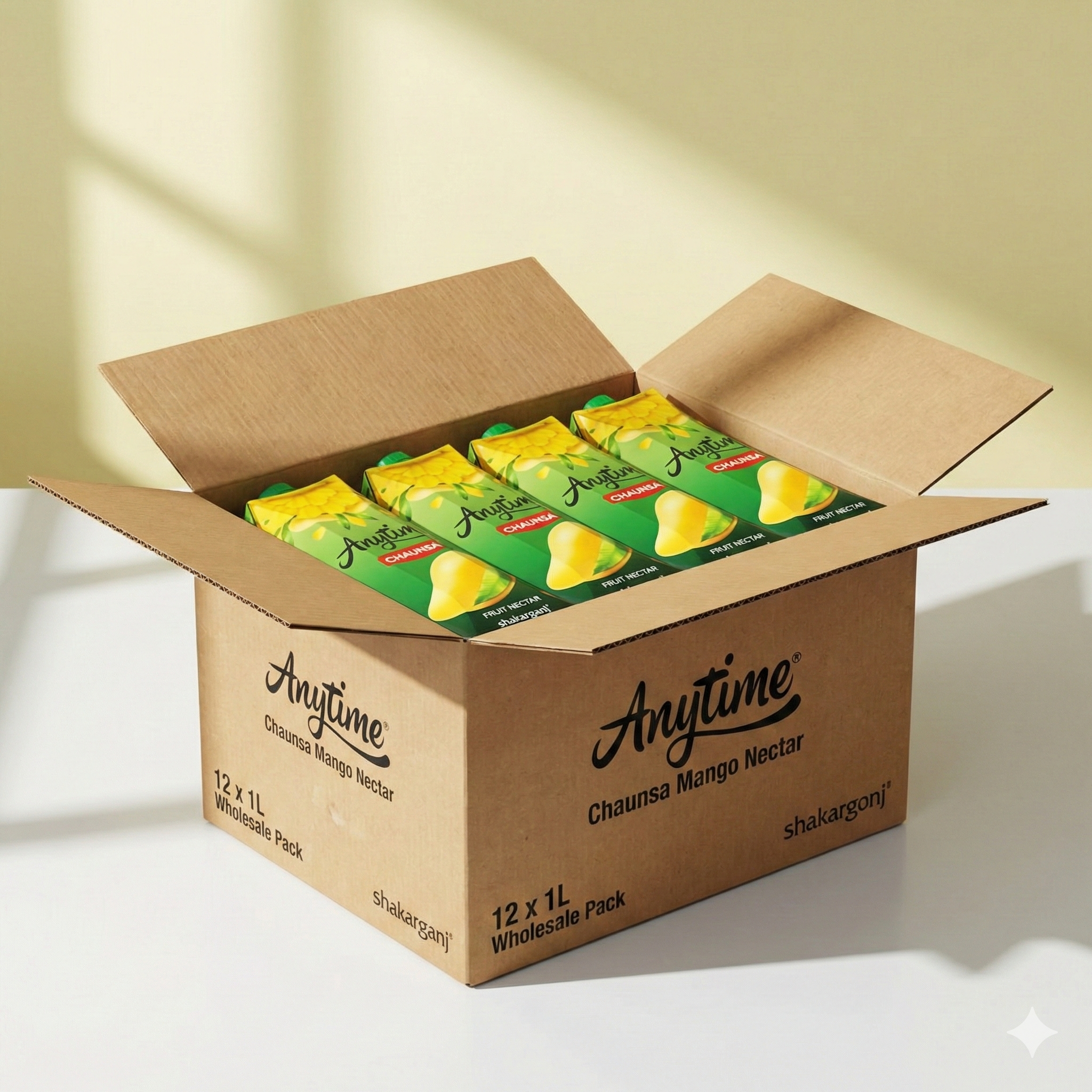 ANYTIME Mango Chaunsa Nektar - 12x1LT