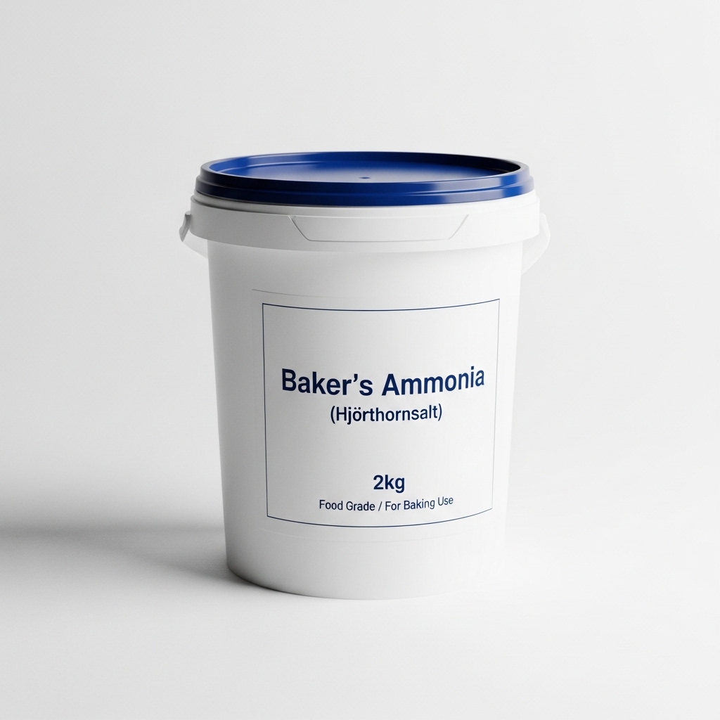 Baker's Ammonia (Hjorthornsalt) - 2kg Tub