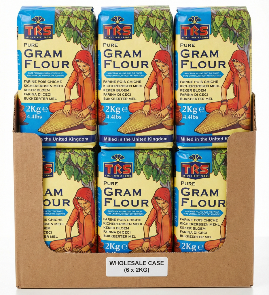 TRS Gram Flour (Besan) - Wholesale Case (6 x 2kg)
